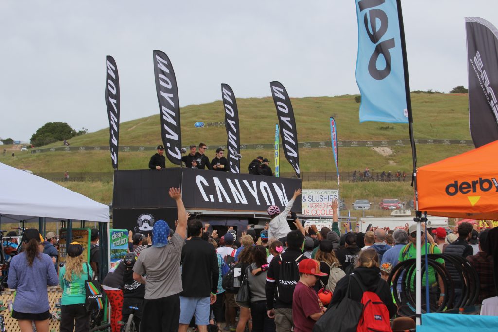 IF YOU DIDN'T WIN A BIKE YOU COULD HAVE WALKED AWAY WITH A CANYON BIKES TSHIRT