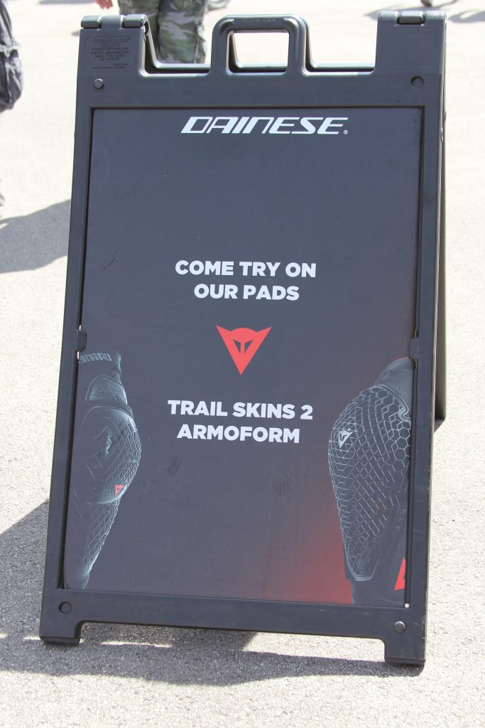 ALL DAY LONG DEMO DAINESE LATEST KNEE AND ELBOW.