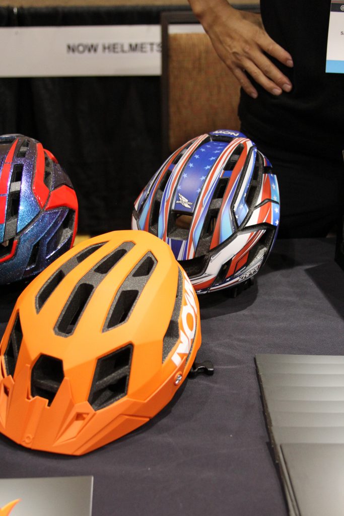 A NEW HELMET COMPANY ON THE MARKET IS "NOW" HELMETS. THEY HAVE A COOL LOOK WITH GOOD AIR FLOW FROM THE LOOK OF IT.