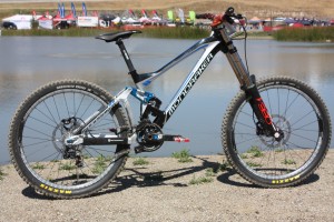 THE COOL THING ABOUT SEA OTTER IS THE BIKES  YOU GET TO SEE THAT WE CAN'T GET HERE LIKE THE MONDRAKER DH
