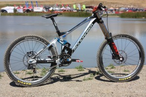 THE COOL THING ABOUT SEA OTTER IS THE BIKES YOU GET TO SEE THAT WE CAN'T GET HERE LIKE THE MONDRAKER DH