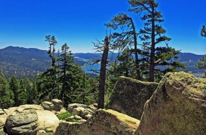 Overlooking Big Bear Lake