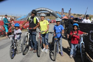 The greatest thing about cycling is how it brings the family together