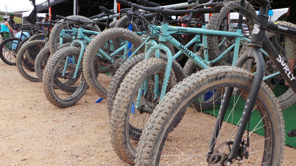 The Surly Fat tire brigade.