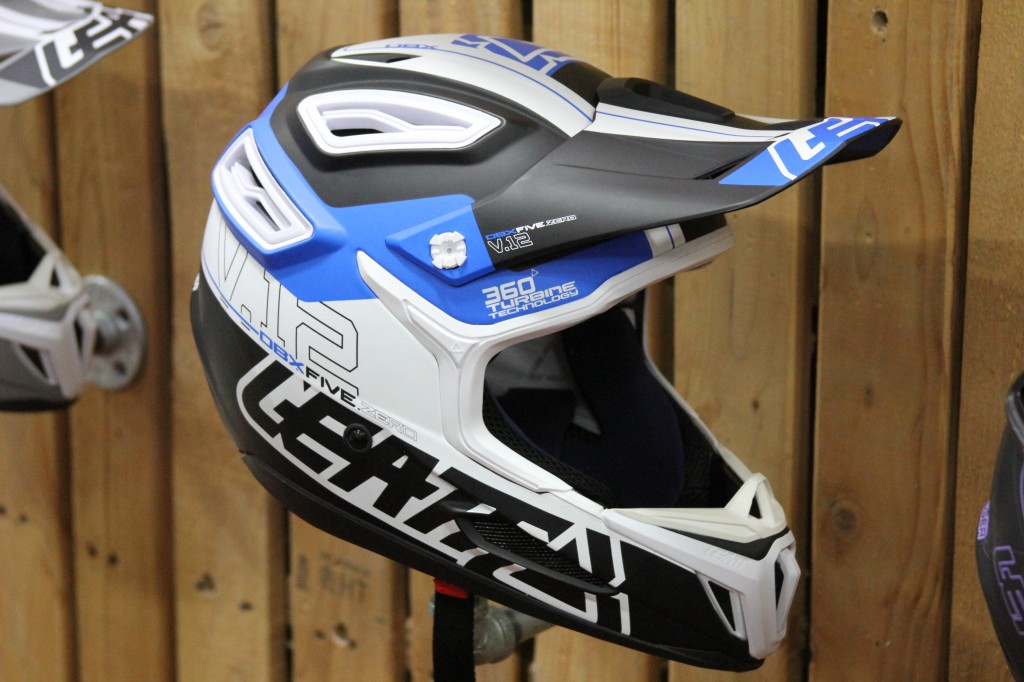 NEW LEATT DBX V12 HLEMET HAS COOL STYLING