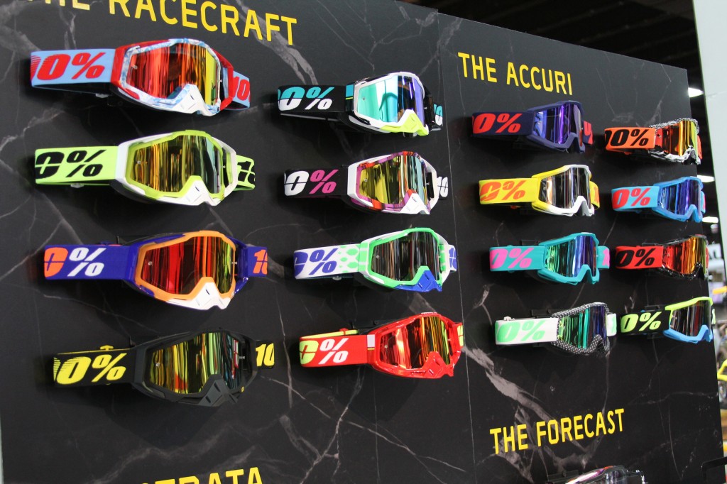 100% has thrown a lot of time into design and function in mind when it comes to the rider and racer. If they don't have a color or style to meet your needs, well you my be to cool to wear them. I'm sure you can find one in the bunch though.