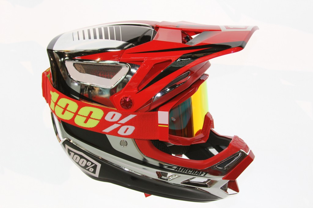 The other new chrome helmet coming out is this cool red, black, and chrome. Now I wanr one with blue chrome and I'm in.