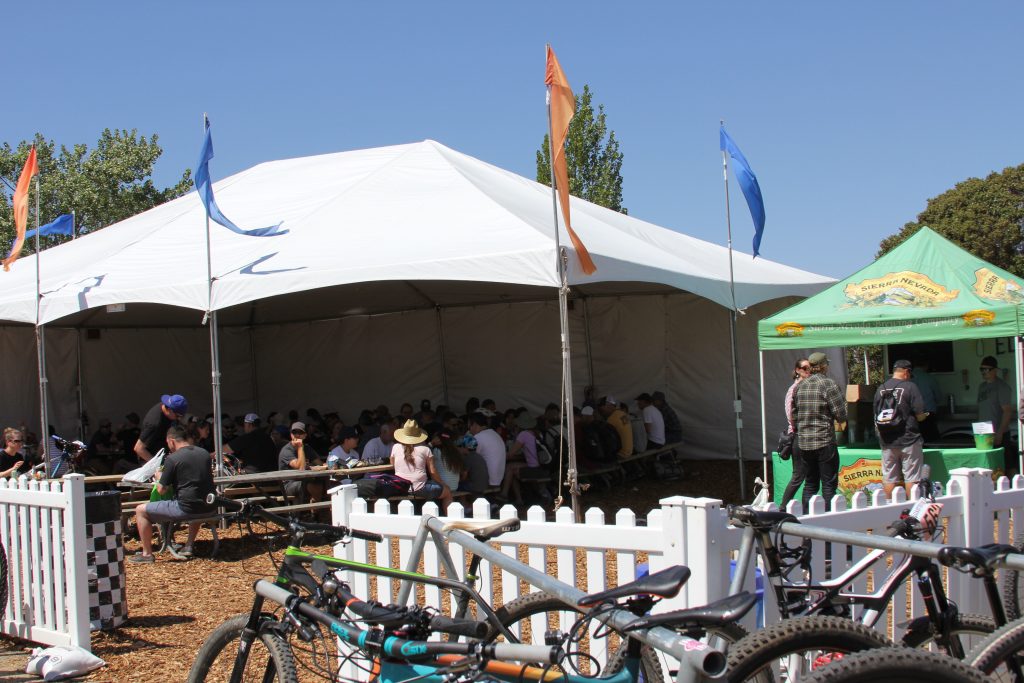 YOU NEED A COLD ADULT DRINK, THE SIERRA NEVADA BEER GARDENS WERE THE PLACE TO BE