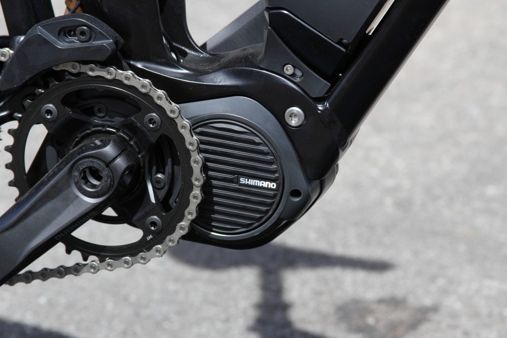 SHIMANO'S OWN E-BIKE MOTOR.