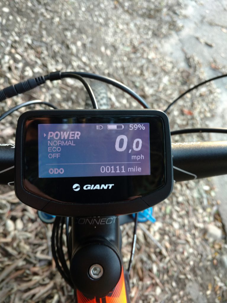Giant e shop bike computer